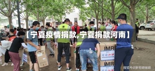 【宁夏疫情捐款,宁夏捐款河南】