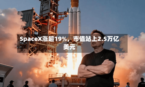 SpaceX涨超19%	，市值站上2.5万亿美元-第2张图片