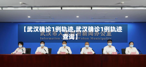 【武汉确诊1例轨迹,武汉确诊1例轨迹查询】