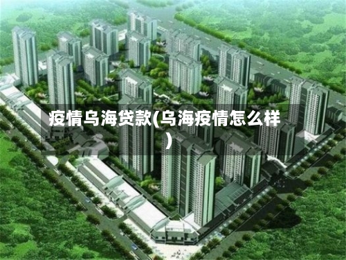 疫情乌海贷款(乌海疫情怎么样)-第3张图片