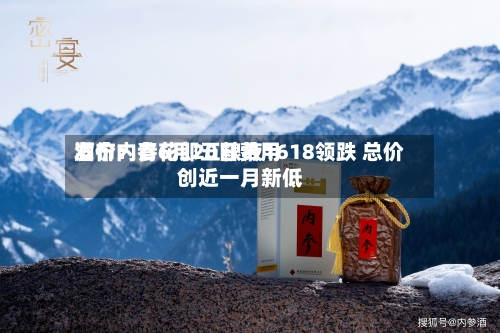 酒价内参6月20日费用发布：青花郎五粮液1618领跌 总价创近一月新低