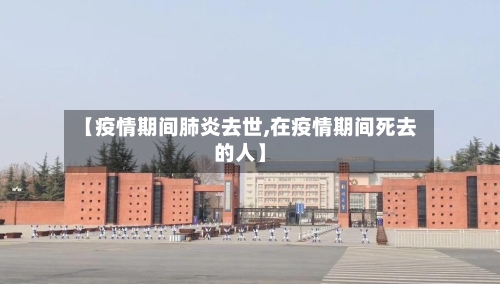 【疫情期间肺炎去世,在疫情期间死去的人】