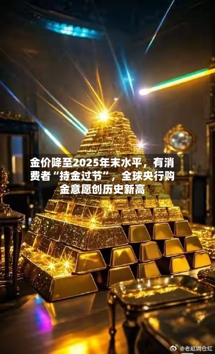金价降至2025年末水平，有消费者“持金过节”	，全球央行购金意愿创历史新高-第2张图片