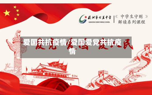 爱国共抗疫情/爱国爱党共抗疫情