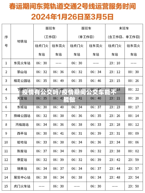 疫情有公交吗/疫情期间公交车能不能做