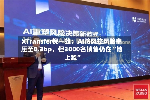 XTransfer倪一雄：AI将风控风险率压至0.3bp，但3000名销售仍在“地上跑”
