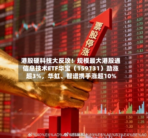 港股硬科技大反攻！规模最大港股通信息技术ETF华宝（159131）劲涨超3%，华虹	、智谱携手涨超10%-第2张图片