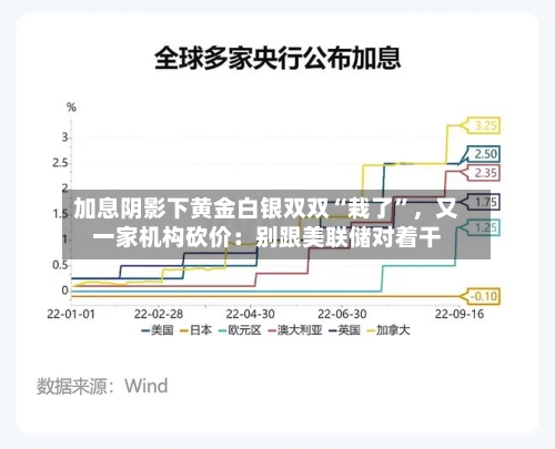 加息阴影下黄金白银双双“栽了	”，又一家机构砍价：别跟美联储对着干-第2张图片