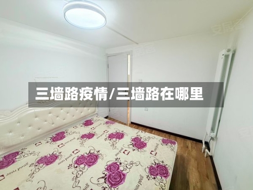 三墙路疫情/三墙路在哪里-第2张图片