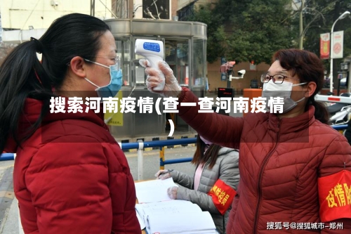搜索河南疫情(查一查河南疫情)-第2张图片
