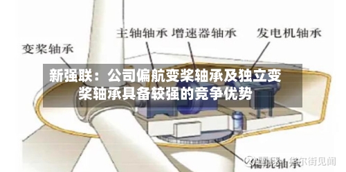 新强联：公司偏航变桨轴承及独立变桨轴承具备较强的竞争优势-第3张图片