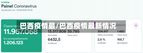 巴西疫情最/巴西疫情最新情况-第2张图片