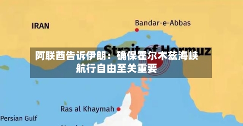 阿联酋告诉伊朗：确保霍尔木兹海峡航行自由至关重要-第2张图片