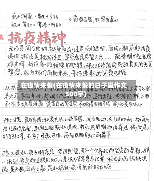 在疫情来袭(在疫情来袭的日子里作文500字)