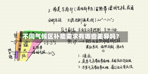 不同气候区补能需求有哪些差异吗?-第2张图片