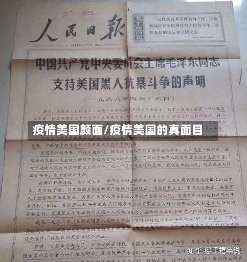 疫情美国颜面/疫情美国的真面目