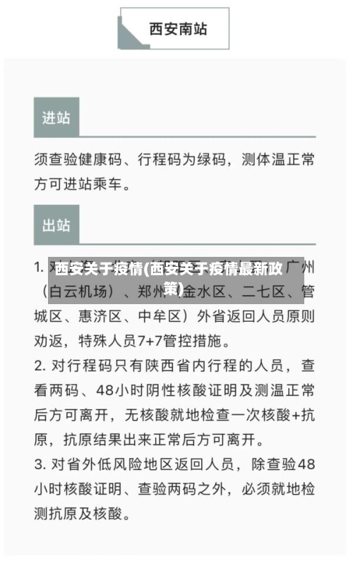 西安关于疫情(西安关于疫情最新政策)-第3张图片