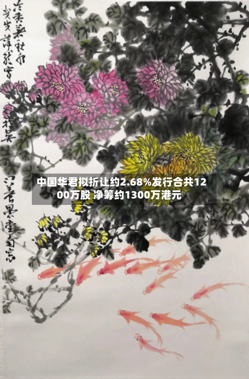 中国华君拟折让约2.68%发行合共1200万股 净筹约1300万港元-第2张图片