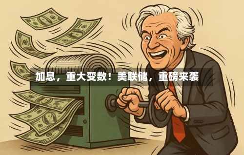 加息，重大变数！美联储，重磅来袭-第2张图片