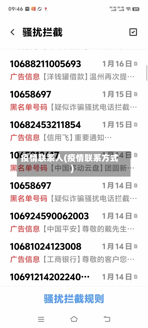 疫情联系人(疫情联系方式)-第2张图片