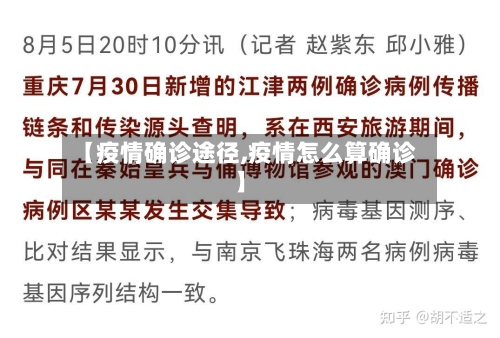 【疫情确诊途径,疫情怎么算确诊】-第2张图片