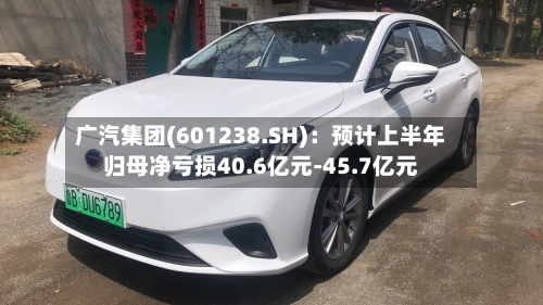广汽集团(601238.SH)：预计上半年归母净亏损40.6亿元-45.7亿元-第2张图片