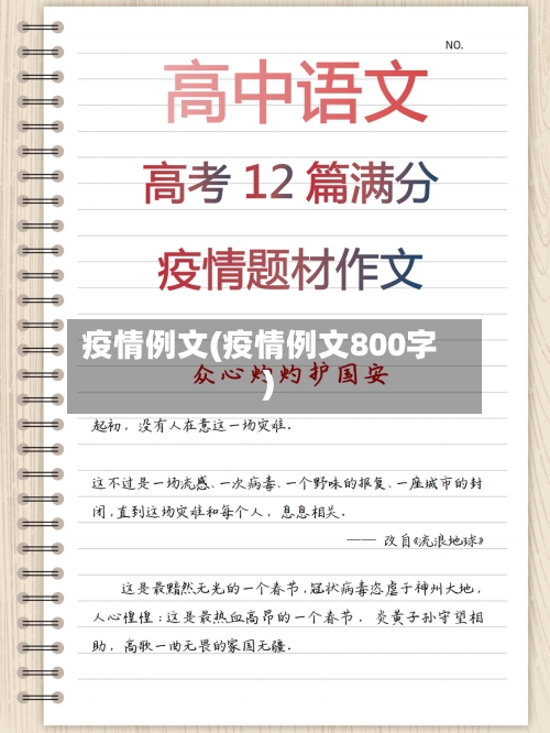 疫情例文(疫情例文800字)-第2张图片