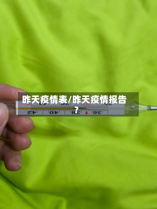 昨天疫情表/昨天疫情报告?-第3张图片