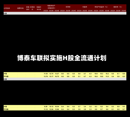 博泰车联拟实施H股全流通计划-第2张图片