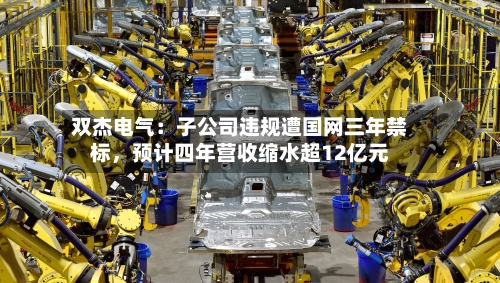 双杰电气：子公司违规遭国网三年禁标，预计四年营收缩水超12亿元-第3张图片