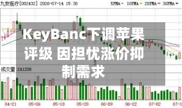 KeyBanc下调苹果评级 因担忧涨价抑制需求-第3张图片
